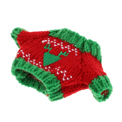 ERINGOGO Puppenkleidung Zum Anziehen Aus Plüschstoff Weihnachtsdesign Puppenpullover Mini Pullover Für Puppen Dekoratives Puppenzubehör DIY Puppenkostüm ERINGOGO Puppenkleidung Zum Anziehen Aus Plüschstoff Weihnachtsdesign Puppenpullover Mini Pullover Für Puppen Dekoratives Puppenzubehör DIY Puppenkostüm von ERINGOGO