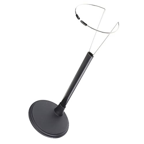 ERINGOGO Puppenständer Schwarz Kunststoff Stabiler Puppenhalter für Actionfiguren Display Halterung Leichter Tragbarer Doll Stand zur Sicheren Puppenpräsentation von ERINGOGO