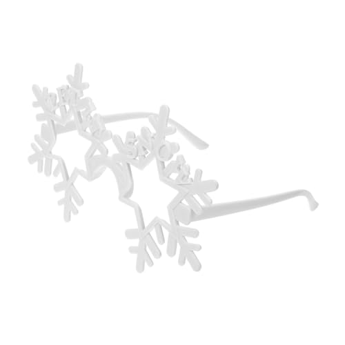 ERINGOGO Randlose Schneeflocken Partybrille Leichte Robuste Winterbrille für Karneval Fasching Kostümfest und Neujahr Lustige Brillendeko für Damen und Herren ERINGOGO Randlose Schneeflocken Partybrille Leichte Robuste Winterbrille für Karneval Fasching Kostümfest und Neujahr Lustige Brillendeko für Damen und Herren von ERINGOGO