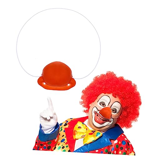 ERINGOGO Rote Clownsnase Aus Lustige Maskerade Requisite Verkleidung Für Halloween Karneval Kostümpartys Und Ostern Cosplay Zubehör Für Unvergesslichen Spaß ERINGOGO Rote Clownsnase Aus Lustige Maskerade Requisite Verkleidung Für Halloween Karneval Kostümpartys Und Ostern Cosplay Zubehör Für Unvergesslichen Spaß von ERINGOGO