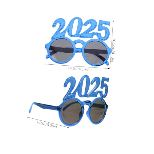 ERINGOGO Runde Neujahrs Partybrille Lustige Leichte und Widerstandsfähige Brille für Silvesterfeste Foto Requisiten und Festliche Veranstaltungen für Junge Leute und Feiern ERINGOGO Runde Neujahrs Partybrille Lustige Leichte und Widerstandsfähige Brille für Silvesterfeste Foto Requisiten und Festliche Veranstaltungen für Junge Leute und Feiern von ERINGOGO