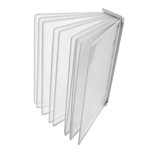 ERINGOGO Seitiger Wand Organizer aus Klarem Robustem Material Platzsparender Wandhalter für Büro und Bibliothek zur Übersichtlichen Ablage und Schnellen Anzeige von Referenzdokumenten ERINGOGO Seitiger Wand Organizer aus Klarem Robustem Material Platzsparender Wandhalter für Büro und Bibliothek zur Übersichtlichen Ablage und Schnellen Anzeige von Referenzdokumenten von ERINGOGO