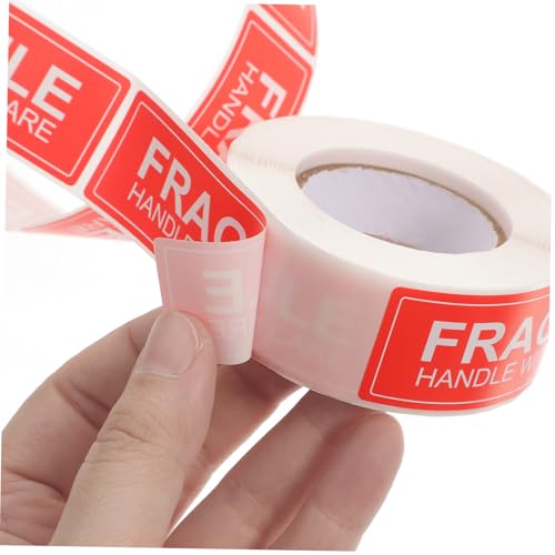 ERINGOGO Selbstklebende Versandetiketten Fragile Handle With Care Warnaufkleber für Verpackung Praktische Caution Stickers Professionelle Versandaufkleber für Sicheren Versand ERINGOGO Selbstklebende Versandetiketten Fragile Handle With Care Warnaufkleber für Verpackung Praktische Caution Stickers Professionelle Versandaufkleber für Sicheren Versand von ERINGOGO