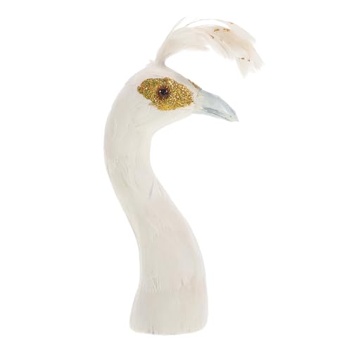 ERINGOGO Pfau Figur Ornament Künstliche Pfau Vogel Elegante Weihnachten Tisch Hochzeit Bankett Zubehör von ERINGOGO