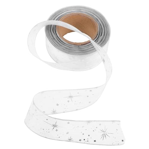 ERINGOGO Sterngarn-Verpackungsband Stichworte farbig Geburtstag Schild Schleife geschenkband dekoration schwarzer Paillettenstoff Weihnachtsband verdrahtet dünnes schwarzes Band Nylon Weiß ERINGOGO Sterngarn-Verpackungsband Stichworte farbig Geburtstag Schild Schleife geschenkband dekoration schwarzer Paillettenstoff Weihnachtsband verdrahtet dünnes schwarzes Band Nylon Weiß von ERINGOGO