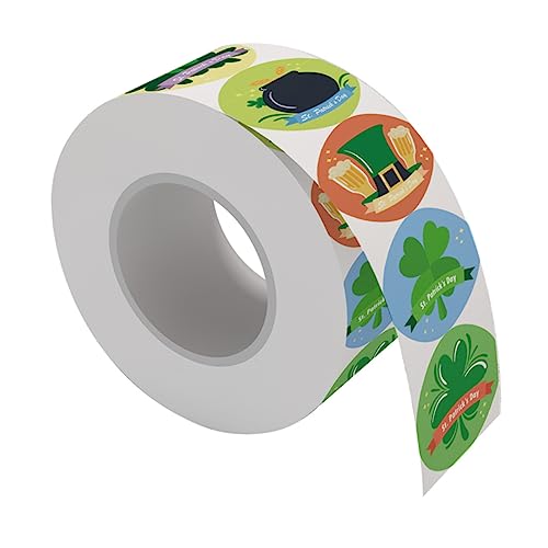 ERINGOGO Sticker-Set Für Jungen Und Dekorative Etiketten Für Den Patricks Day Feiertagsverpackung Tasche Büro von ERINGOGO