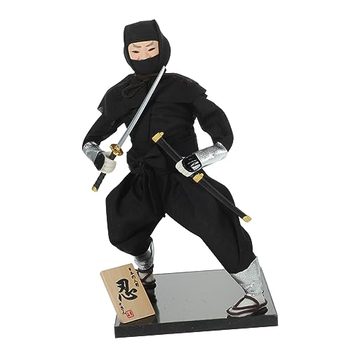 ERINGOGO Traditionelle Ninja Puppe Japanische Dekoration für Zuhause und Büro Schreibtisch Ninja im Vintage Stil Dekorative Japanische Figur Feiertagsdekoration ERINGOGO Traditionelle Ninja Puppe Japanische Dekoration für Zuhause und Büro Schreibtisch Ninja im Vintage Stil Dekorative Japanische Figur Feiertagsdekoration von ERINGOGO
