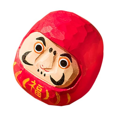 ERINGOGO Traditionelle Puppen Handgeschnitzt Aus Holz Japanisch Für Büro Auto Dekoration von ERINGOGO