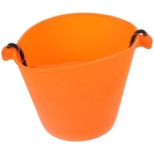 ERINGOGO Tragbarer Faltbarer Silikon Wassereimer für Multifunktionsspielzeug für Strand Camping und Outdoor Aktivitäten Platzsparend Orange ERINGOGO Tragbarer Faltbarer Silikon Wassereimer für Multifunktionsspielzeug für Strand Camping und Outdoor Aktivitäten Platzsparend Orange von ERINGOGO