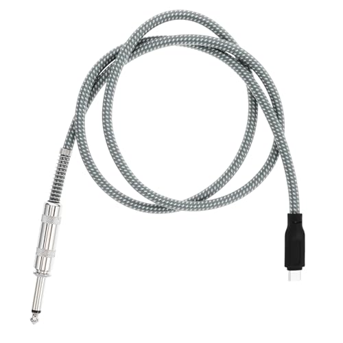 ERINGOGO USB C Audioaufnahme Kabel Robust Langlebig Kompatibel mit Gitarre Smartphone PC Plug Play USB C Klinke Adapter Vielseitig für Musiker Recording ERINGOGO USB C Audioaufnahme Kabel Robust Langlebig Kompatibel mit Gitarre Smartphone PC Plug Play USB C Klinke Adapter Vielseitig für Musiker Recording von ERINGOGO