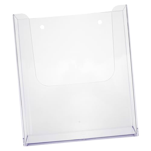 ERINGOGO Wandhalter Prospekthalter mit Großer Kapazität Klarer Büro Organizer für Zeitschriften Dokumente und Flyer Einfache Wandmontage Langlebiges Transparentes Display Regal ERINGOGO Wandhalter Prospekthalter mit Großer Kapazität Klarer Büro Organizer für Zeitschriften Dokumente und Flyer Einfache Wandmontage Langlebiges Transparentes Display Regal von ERINGOGO
