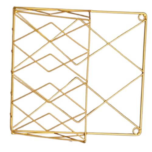 ERINGOGO Wandmontierter Bücherhalter Goldfarben Rostbeständiger Buchaufsteller und Magazinhalter für Wohnzimmer und Büro Stabiler Wandregal Organizer zur Platzsparenden Buch und ERINGOGO Wandmontierter Bücherhalter Goldfarben Rostbeständiger Buchaufsteller und Magazinhalter für Wohnzimmer und Büro Stabiler Wandregal Organizer zur Platzsparenden Buch und von ERINGOGO
