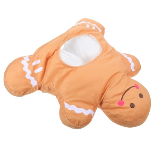 ERINGOGO Weihnachtlicher Lebkuchenmann Kopfmaske Kostüm Weihnachtsfeier Partyhut Foto Requisite für Erwachsene und Festliche Verkleidung ERINGOGO Weihnachtlicher Lebkuchenmann Kopfmaske Kostüm Weihnachtsfeier Partyhut Foto Requisite für Erwachsene und Festliche Verkleidung von ERINGOGO
