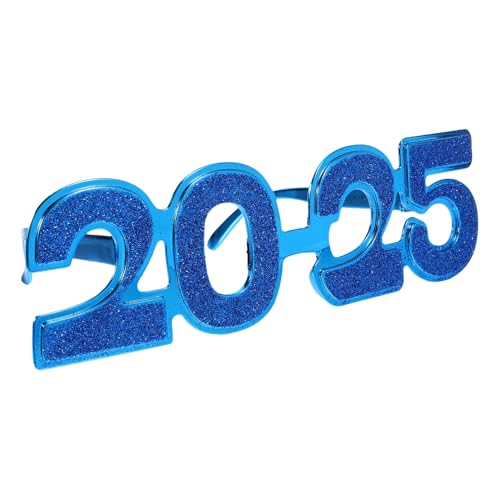 ERINGOGO Year Partybrille Blau mit Glitzer Stylische Silvester Accessoires Bequeme Unisex Eye Decoration Robustes Design für Festliche Anlässe ERINGOGO Year Partybrille Blau mit Glitzer Stylische Silvester Accessoires Bequeme Unisex Eye Decoration Robustes Design für Festliche Anlässe von ERINGOGO
