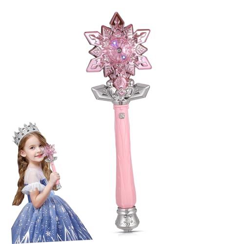 ERINGOGO Zauberstab sprühen Leuchtender Schneeflockenstab Zauberstab leuchtet auf Lichteffekt Party Leuchtstäbe für Schneeflockenstab leuchten Plastik Rosa ERINGOGO Zauberstab sprühen Leuchtender Schneeflockenstab Zauberstab leuchtet auf Lichteffekt Party Leuchtstäbe für Schneeflockenstab leuchten Plastik Rosa von ERINGOGO