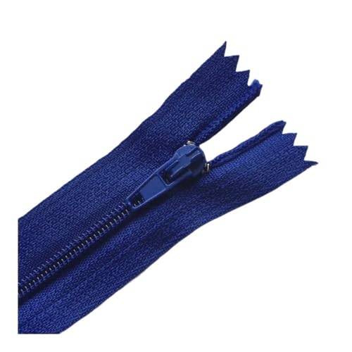 ERQIAO 10 Stück lange Nylon-Reißverschlüsse aus Kunststoff, Nr. 3: 12 cm, 15 cm, 20 cm, 25 cm, 30 cm, 35 cm, 40 cm, 45 cm, 50 cm, 55 cm, 60 cm, für Nähtaschen, Kleidungsstücke (dunkelblaue Zahl 223 ERQIAO 10 Stück lange Nylon-Reißverschlüsse aus Kunststoff, Nr. 3: 12 cm, 15 cm, 20 cm, 25 cm, 30 cm, 35 cm, 40 cm, 45 cm, 50 cm, 55 cm, 60 cm, für Nähtaschen, Kleidungsstücke (dunkelblaue Zahl 223 von ERQIAO