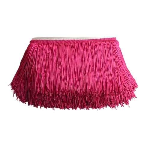 ERQIAO 10 cm lang, Fransen, Spitze, Abschlüsse, Schleifenband, Fransen, für Vorhänge, Kleider, Fransen, Nähen, Finish, Zubehör, Handwerk, 10 Meter, pink ERQIAO 10 cm lang, Fransen, Spitze, Abschlüsse, Schleifenband, Fransen, für Vorhänge, Kleider, Fransen, Nähen, Finish, Zubehör, Handwerk, 10 Meter, pink von ERQIAO