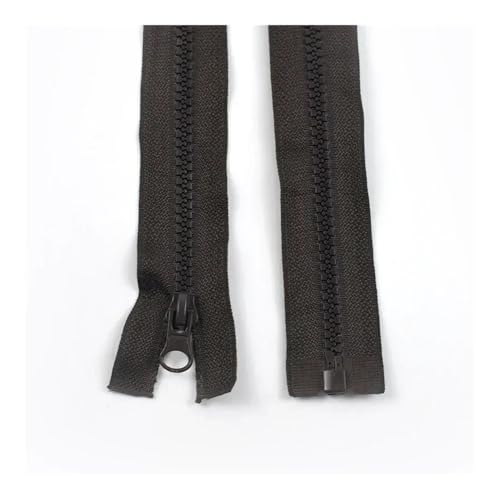 ERQIAO 3/5 Stück 40–120 cm 5# Harz-Reißverschluss zum Nähen, offene Enden, Reißverschluss, Tasche, Mantel, Kleidung, Reißverschluss, Reparaturset, DIY-Zubehör (302,60 cm, Nr. 5-5 Stück) von ERQIAO