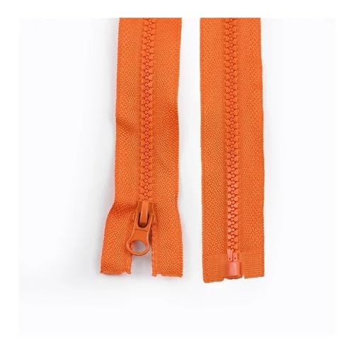 ERQIAO 3/5 Stück 40–120 cm 5# Harz-Reißverschluss zum Nähen, offene Reißverschlüsse, Verschluss, Tasche, Mantel, Kleidung, Reißverschluss, Reparaturset, DIY-Zubehör (158,70 cm, Nr. 5-5 Stück) von ERQIAO