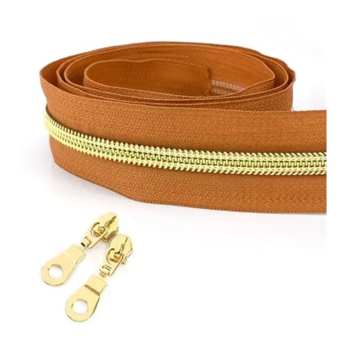 ERQIAO Nylon-Reißverschlussband, Meterware, 1–10 m, zum Nähen von Kleidertaschen, Reißverschluss, Schieberverschluss, Dekor, Reißverschlüsse, Reparaturset, DIY-Zubehör (nickelfrei, weiß, 3 m, 3 Stück von ERQIAO