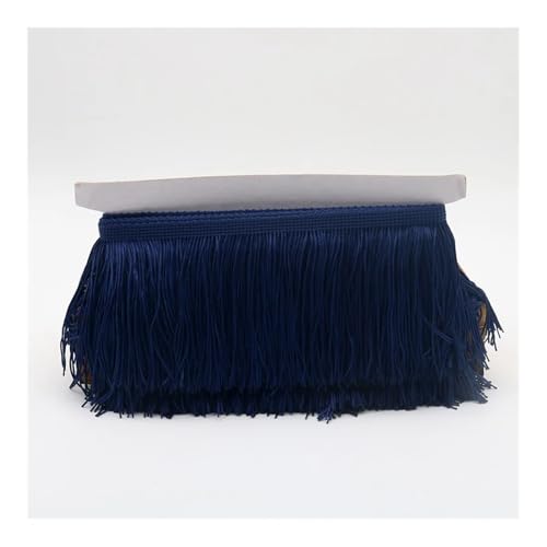ERQIAO Quaste, Polyester, Fransen, 15 cm lang, für Vorhänge, Kleidung, Fransen zum Nähen, Verzieren und Basteln (Na) von ERQIAO