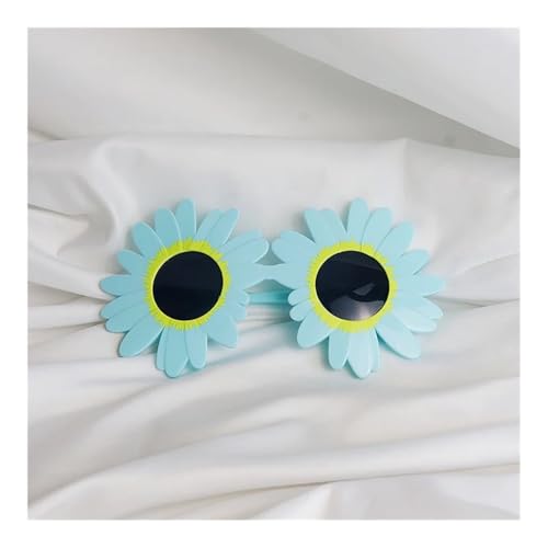 ERQIAO Sonnenblumen-Brille, Party, Karneval, Verrückte, ausgefallene Party-Sonnenbrille, geeignet (5–4) von ERQIAO
