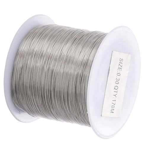 0,2 / 0,3 / 0,4 / 0,5 / 0,6 mm Draht, Ohrring-Design, flexibel, geeignet für Schmuckhandwerk und künstlerische Skulpturen, Schmuckdesign-Zubehör von ERRORY