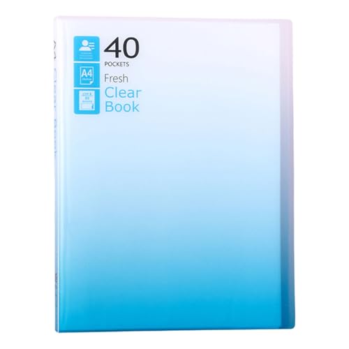 30 Fächer, Mehrzweck-Dokumentenmappe, Projektmappe, Briefgröße, Sichtmappe, Buch mit Schutzhülle, Aktenordner für Studenten von ERRORY