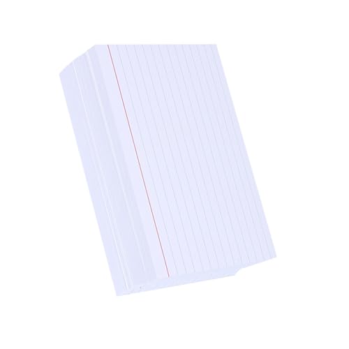 300 Blatt linierte Indexkarten Papier Lernkarten kleine Lernkarten für englische Vokabelformeln und Notizen von ERRORY