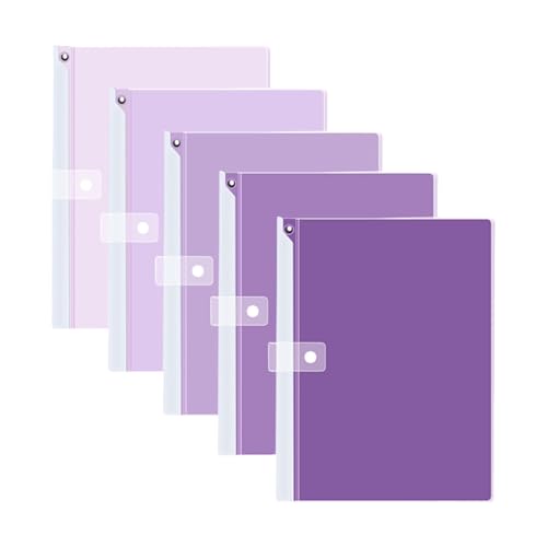 5 Stück A 3 Aktenordner Aktenordner Präsentationsmappe Dokumentenmappen mit langer Klemme Dokumenten-Organizer von ERRORY