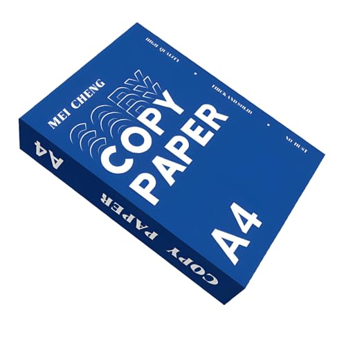 500 Blatt Druckerpapier, Mehrzweck-Kopierpapierständer, Größe 297 x 210 mm, 70 g/m² oder 80 g/m², Weiß, für Büro, Mehrzweckgebrauch von ERRORY