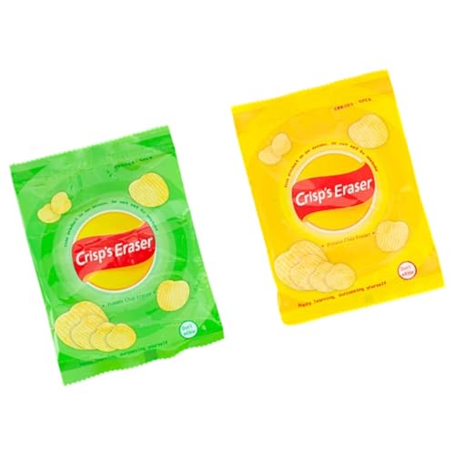 8 realistische Radiergummis in Kartoffelchip-Form, lustige Knuss-Form, Gummi-Radierer für Kinder, Schreiben, Studenten, Schulbedarf, Themen-Radiergummi, 8 Stück 8 realistische Radiergummis in Kartoffelchip-Form, lustige Knuss-Form, Gummi-Radierer für Kinder, Schreiben, Studenten, Schulbedarf, Themen-Radiergummi, 8 Stück von ERRORY