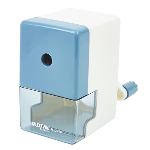 Anspitzer mit einem Loch, Büro, manueller Anspitzer für 6,5 mm - 8,0 mm, Holzstifte, weiche und harte Kohle, Buntstifte, verstellbare Stiftspitze von ERRORY
