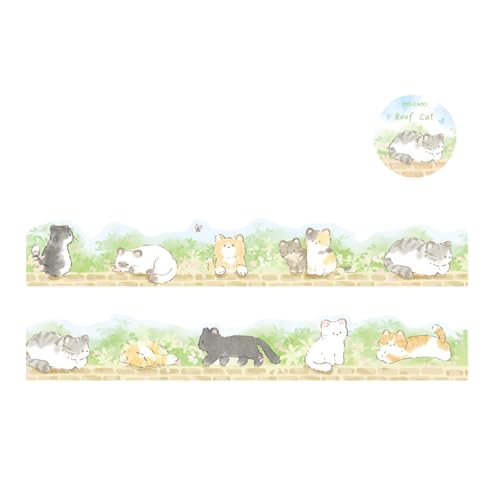 Dekoratives Klebeband, Motiv: Hunde und Katzen, dekoratives Klebeband, für Scrapbooking, Notizbuch, Tagebuch, Planer, Haustier-Thema, Wandaufkleber für Kinder Dekoratives Klebeband, Motiv: Hunde und Katzen, dekoratives Klebeband, für Scrapbooking, Notizbuch, Tagebuch, Planer, Haustier-Thema, Wandaufkleber für Kinder von ERRORY