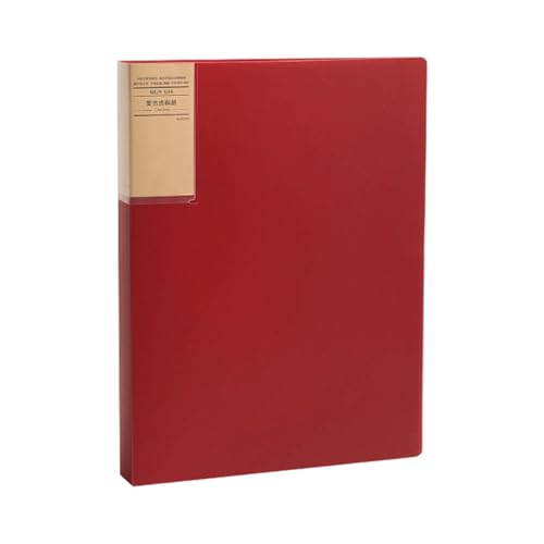 Dokumentenmappe mit Schutzhülle, Aktenordner, Papier-Organizer, Sichtbuch, wasserabweisend, Präsentationsmappen, hohe Kapazität, Aktenaufbewahrungsmappe von ERRORY