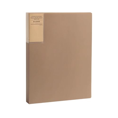 Dokumentenmappe mit Schutzhülle, Aktenordner, Papier-Organizer, Sichtbuch, wasserabweisend, Präsentationsmappen, hohe Kapazität, Aktenaufbewahrungsmappe von ERRORY