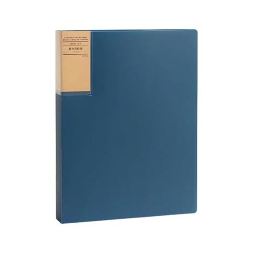 Dokumentenmappe mit Schutzhülle, Aktenordner, Papier-Organizer, Sichtbuch, wasserabweisend, Präsentationsmappen, hohe Kapazität, Aktenaufbewahrungsmappe Dokumentenmappe mit Schutzhülle, Aktenordner, Papier-Organizer, Sichtbuch, wasserabweisend, Präsentationsmappen, hohe Kapazität, Aktenaufbewahrungsmappe von ERRORY