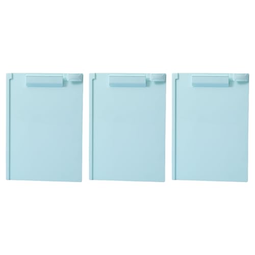 Dokumentenständer, Acryl-Klemmbrett mit Schiebeclip für Schule, Büro, Briefgröße, Klemmbrett, Standard, transparent, verstellbar, Büroklammer, Blatthalter Dokumentenständer, Acryl-Klemmbrett mit Schiebeclip für Schule, Büro, Briefgröße, Klemmbrett, Standard, transparent, verstellbar, Büroklammer, Blatthalter von ERRORY