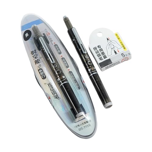 Druckbarer Tintenstift mit 5 Tinten, Sacs-Spitze, ergonomischer Griff, Press-Füllfederhalter für Kunst, Handschrift, Journaling, Kalligraphie, Anfänger, Kalligraphie-Stift von ERRORY