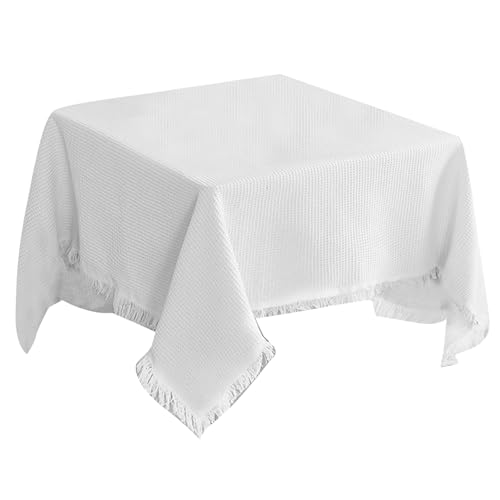 ERRORY Baumwoll-Leinen-Tischdecke, waschbar, knitterfrei, Esstisch-Schonbezug für Küche, Erntedankfest, Weihnachtsdekoration ERRORY Baumwoll-Leinen-Tischdecke, waschbar, knitterfrei, Esstisch-Schonbezug für Küche, Erntedankfest, Weihnachtsdekoration von ERRORY