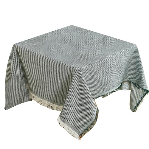 ERRORY Baumwoll-Leinen-Tischdecke, waschbar, knitterfrei, Esstisch-Schonbezug für Küche, Erntedankfest, Weihnachtsdekoration ERRORY Baumwoll-Leinen-Tischdecke, waschbar, knitterfrei, Esstisch-Schonbezug für Küche, Erntedankfest, Weihnachtsdekoration von ERRORY