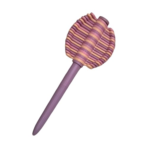 ERRORY Drehbarer Kugelschreiber, Drehbarer ausgefallener Stift, Druckentlastungsstift, schwarze Tinte, Schreibwarenstift für Schüler ERRORY Drehbarer Kugelschreiber, Drehbarer ausgefallener Stift, Druckentlastungsstift, schwarze Tinte, Schreibwarenstift für Schüler von ERRORY
