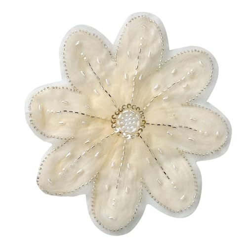 ERRORY Handgefertigte Pailletten-Perlen, Blumenapplikationen, modische Blumenbroschen, Verzierung, Dekoration ERRORY Handgefertigte Pailletten-Perlen, Blumenapplikationen, modische Blumenbroschen, Verzierung, Dekoration von ERRORY