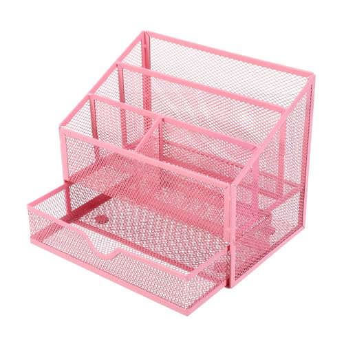 ERRORY Multifunktionaler Eisen-Schreibtisch-Stift-Organizer 5 Fächer Datei Briefablage Organizer mit Schiebeschublade für Büro Büro Schreibtisch Zubehör mit mehreren Fächern ERRORY Multifunktionaler Eisen-Schreibtisch-Stift-Organizer 5 Fächer Datei Briefablage Organizer mit Schiebeschublade für Büro Büro Schreibtisch Zubehör mit mehreren Fächern von ERRORY