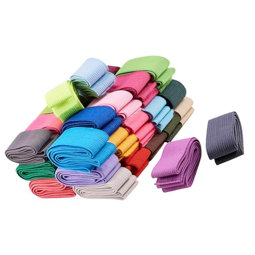 ERRORY Packung mit 20 bunten Gummibändern, 25 mm breit, zum Nähen und für handgefertigte Projekte ERRORY Packung mit 20 bunten Gummibändern, 25 mm breit, zum Nähen und für handgefertigte Projekte von ERRORY