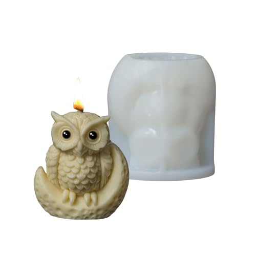 Eulenfigur, Aromatherapie-Form, einfach zu bedienen, Epoxidharz-Form für handgefertigte Liebhaber, Heimdekoration, kreatives Geschenk von ERRORY