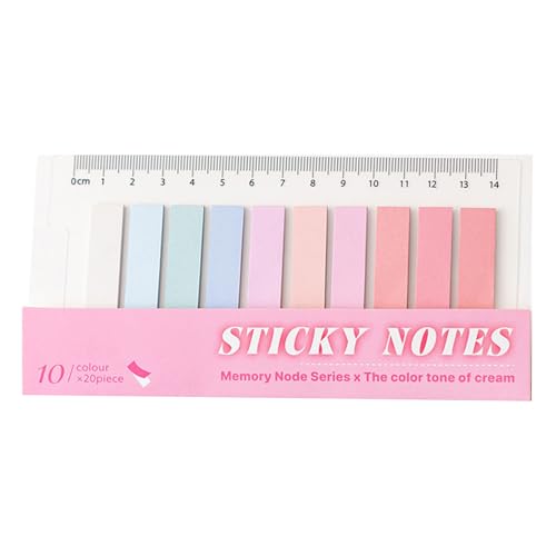 Farbige Klebeetiketten, 200 Stück, beschreibbare Etiketten, Lesezeichen, Textmarker, Streifen, Klebenotizen, Kalender, Erinnerung, Aufkleber Farbige Klebeetiketten, 200 Stück, beschreibbare Etiketten, Lesezeichen, Textmarker, Streifen, Klebenotizen, Kalender, Erinnerung, Aufkleber von ERRORY
