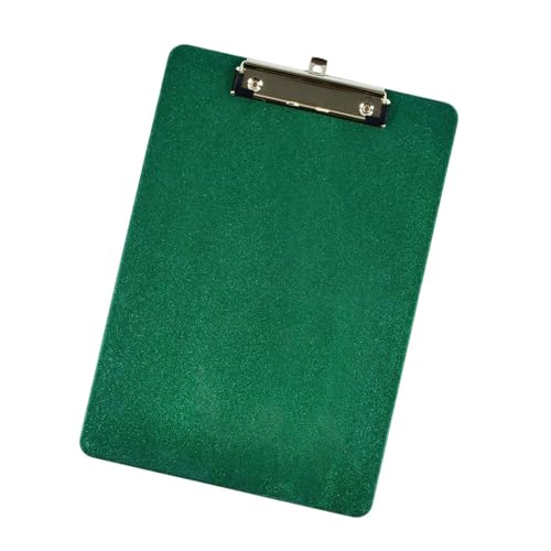 Glitzerndes Acryl-Klemmbrett, Dokumenten-Organizer, Schreibtafel mit Metallclip, einziehbarer Haken zum Aufhängen, für Büro, Schule, Acryl-Klemmbrett Glitzerndes Acryl-Klemmbrett, Dokumenten-Organizer, Schreibtafel mit Metallclip, einziehbarer Haken zum Aufhängen, für Büro, Schule, Acryl-Klemmbrett von ERRORY