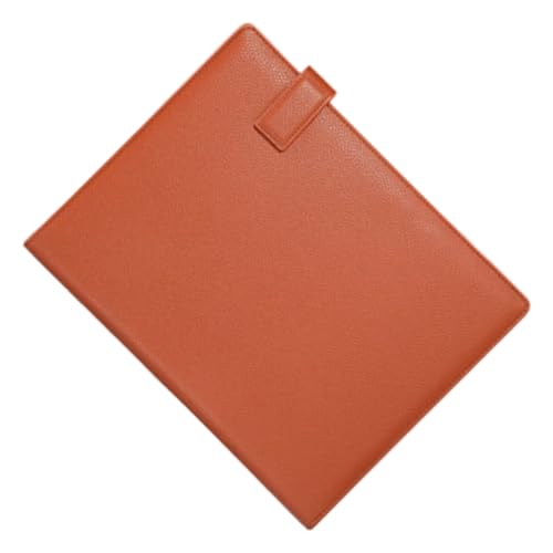 Konferenzmappe mit Verschluss, Leder, Dokumenten-Organizer mit Schreibtafel, Kartenfach, elastischer Stiftschlitz, 250 x 320 mm, Leder-Aktenmappe von ERRORY