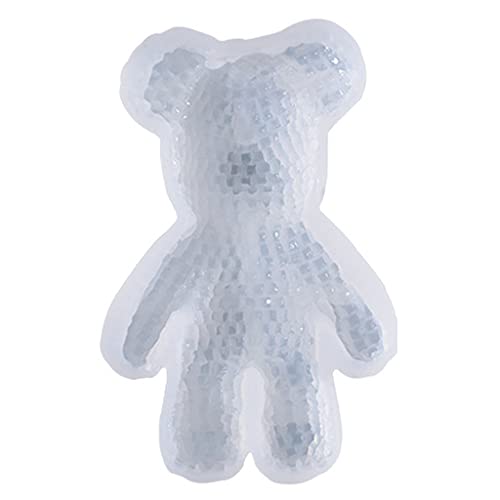 Kristall-Epoxid-Form, dreidimensionaler Bär, Schlüsselanhänger, Rucksack, Schnalle, Silikonform für Anhänger, Dekoration, Kunstharz, Silikonformen, Schmucktablett, Anhänger, Ton, Ohrringe Kristall-Epoxid-Form, dreidimensionaler Bär, Schlüsselanhänger, Rucksack, Schnalle, Silikonform für Anhänger, Dekoration, Kunstharz, Silikonformen, Schmucktablett, Anhänger, Ton, Ohrringe von ERRORY